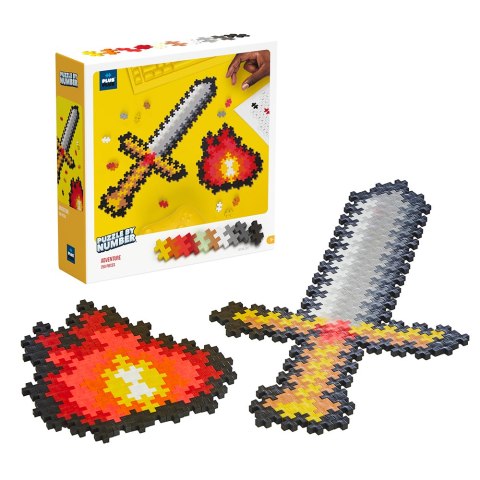 PLUS-PLUS PUZZLE BY NUMBER PRZYGODA- 250 ELEMENTÓW PLUS-PLUS PUZZLE BY NUMBER PRZYGODA- 250 ELEMENTÓW
