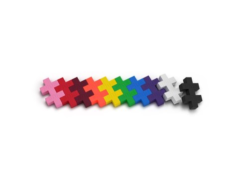 PLUS-PLUS PUZZLE BY NUMBER SERCE - 250 ELEMENTÓW PLUS-PLUS PUZZLE BY NUMBER SERCE - 250 ELEMENTÓW