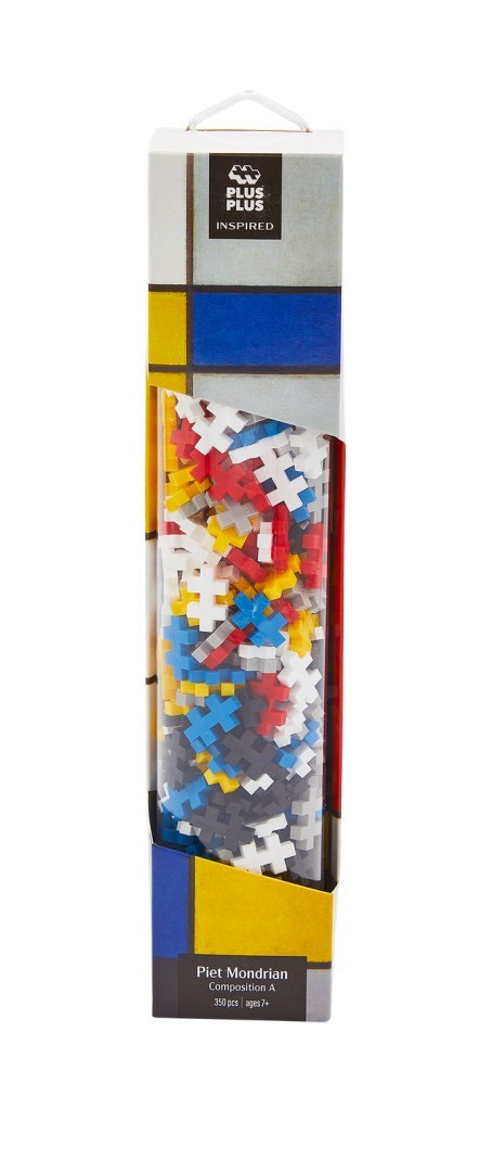 PLUS-PLUS TUBA INSPIRED - MONDRIAN - 350 ELEMENTÓW PLUS-PLUS TUBA INSPIRED - MONDRIAN - 350 ELEMENTÓW