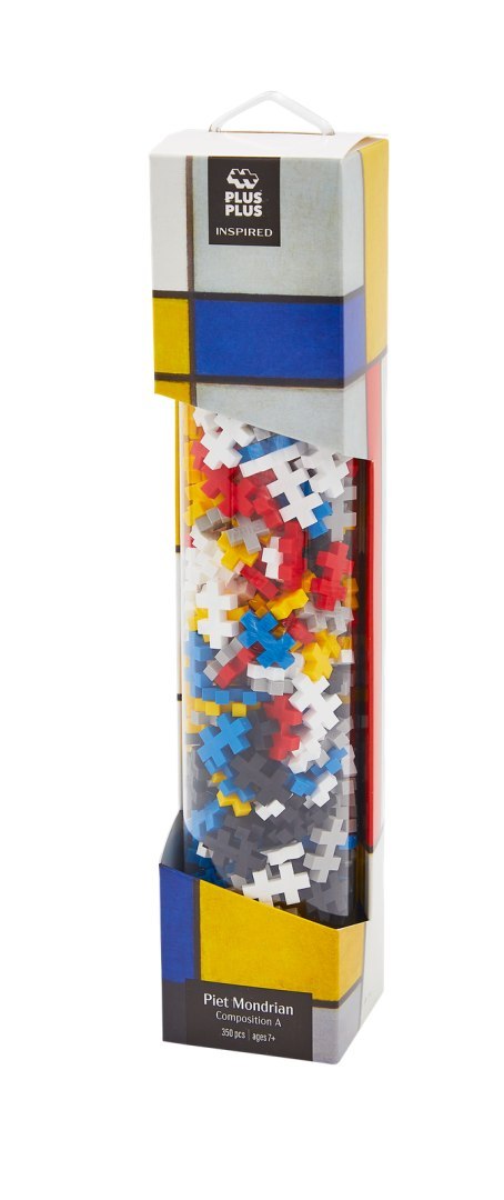 PLUS-PLUS TUBA INSPIRED - MONDRIAN - 350 ELEMENTÓW PLUS-PLUS TUBA INSPIRED - MONDRIAN - 350 ELEMENTÓW