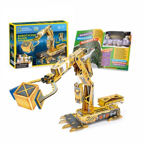 CUBIC FUN NATIONAL GEOGRAPHIC STEM ROBOTYCZNE RAMIĘ HYDRAULICZNE CUBIC FUN NATIONAL GEOGRAPHIC STEM ROBOTYCZNE RAMIĘ HYDRAULICZNE