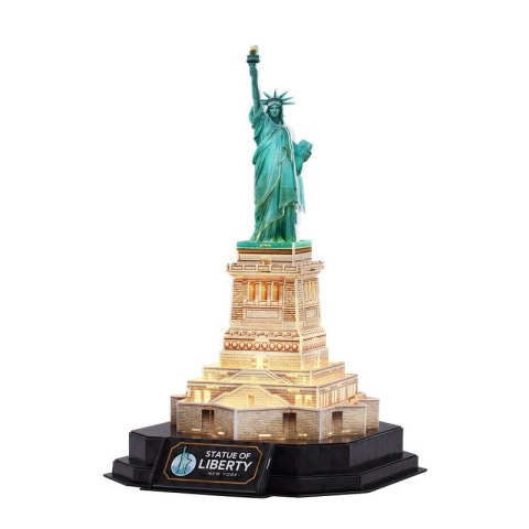 CUBIC FUN PUZZLE 3D LED STATUA WOLNOŚCI (WERSJA NOCNA) CUBIC FUN PUZZLE 3D LED STATUA WOLNOŚCI (WERSJA NOCNA)