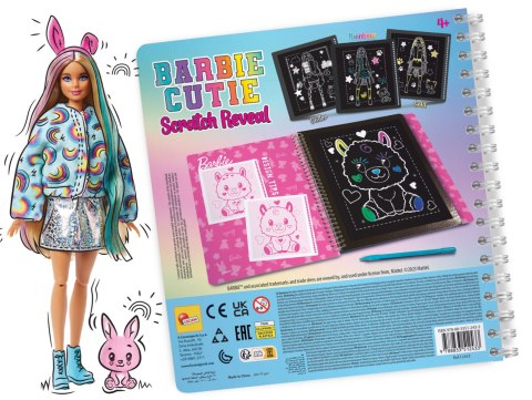 LISCIANI BARBIE SKETCH BOOK CUTIE SCRATCH REVEAL LISCIANI BARBIE SKETCH BOOK CUTIE SCRATCH REVEAL