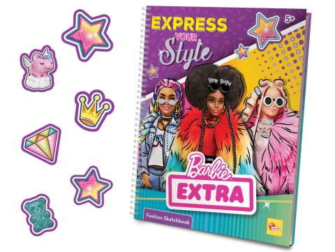 LISCIANI BARBIE SKETCH BOOK EXPRESS YOUR STYLE LISCIANI BARBIE SKETCH BOOK EXPRESS YOUR STYLE