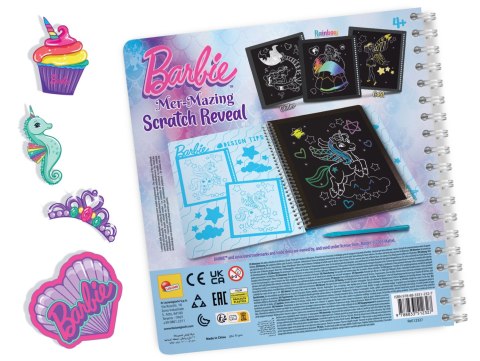 LISCIANI BARBIE SKETCH BOOK MER-MAZING SCRATCH REVEAL LISCIANI BARBIE SKETCH BOOK MER-MAZING SCRATCH REVEAL
