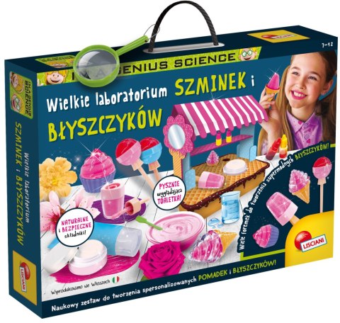 LISCIANI I"M A GENIUS WIELKIE LABORATORIUM SZMINEK I BŁYSZCZYKÓW LISCIANI I"M A GENIUS WIELKIE LABORATORIUM SZMINEK I BŁYSZCZYKÓW