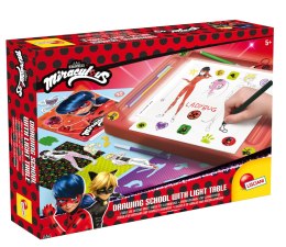 LISCIANI LADYBUG SZKOŁA RYSOWANIA Z TABLICĄ LED