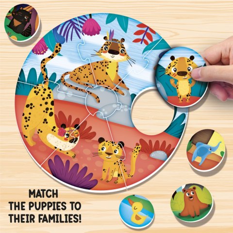 LISCIANI MONTESSORI BABY OKRĄGŁE PUZZLE LISCIANI MONTESSORI BABY OKRĄGŁE PUZZLE