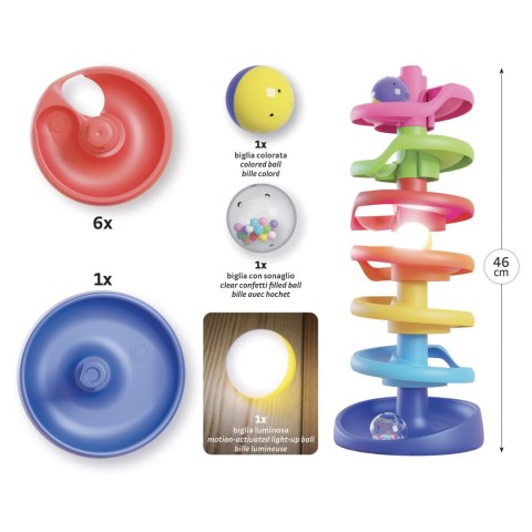 QUERCETTI SPIRAL TOWER BRIGHTBALL QUERCETTI SPIRAL TOWER BRIGHTBALL