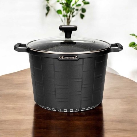 GARNEK GRANITOWY 28cm BERLINGERHAUS BH-6606 SHINY BLACK GARNEK GRANITOWY 28cm BERLINGERHAUS BH-6606 SHINY BLACK