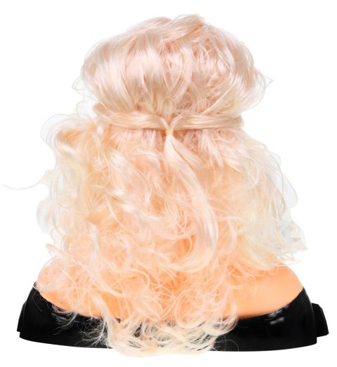 Lalka blondynka do stylizacji włosów dla dzieci 3+ Zestaw do czesania + Ozdoby akcesoria Lalka blondynka do stylizacji włosów dla dzieci 3+ Zestaw do czesania + Ozdoby akcesoria