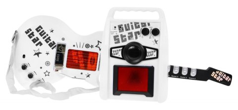 Zestaw muzyczny dla dzieci 6+ Gitara elektryczna + Wzmacniacz + Mikrofon Zestaw muzyczny dla dzieci 6+ Gitara elektryczna + Wzmacniacz + Mikrofon
