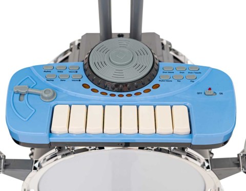 Ogromna Perkusja z Keyboardem Czarna Ogromna Perkusja z Keyboardem Czarna