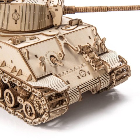 World Of Tanks Drewniane Klocki Puzzle Model 3D - Czołg Tiger M1 1417 el World Of Tanks Drewniane Klocki Puzzle Model 3D - Czołg Tiger M1 1417 el