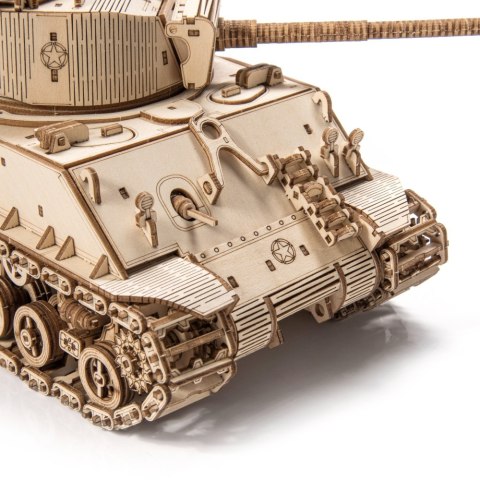 World Of Tanks Drewniane Klocki Puzzle Model 3D - M4A38 Sherman 1272 ele World Of Tanks Drewniane Klocki Puzzle Model 3D - M4A38 Sherman 1272 ele
