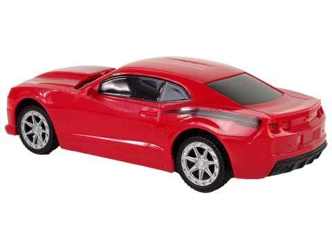 Auto Chevrolet Copo Camaro Napęd Frykcyjny 1:24 Czerwone Auto Chevrolet Copo Camaro Napęd Frykcyjny 1:24 Czerwone