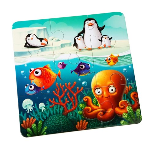 PUZZLE 3W1 ULUBIONE ZWIERZĘTA ZESTAW UKŁADANKA 3 OBRAZKI KOLOROWE PUZZLE 3W1 ULUBIONE ZWIERZĘTA ZESTAW UKŁADANKA 3 OBRAZKI KOLOROWE