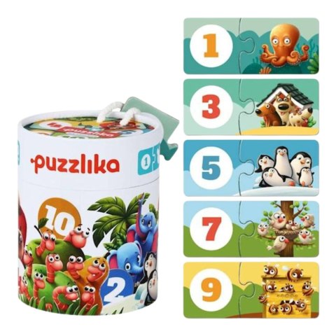 PUZZLE MOI PRZYJACIELE ZWIERZĄTKA NAUKA MATEMATYKI LICZENIE ZESTAW PUZZLE MOI PRZYJACIELE ZWIERZĄTKA NAUKA MATEMATYKI LICZENIE ZESTAW