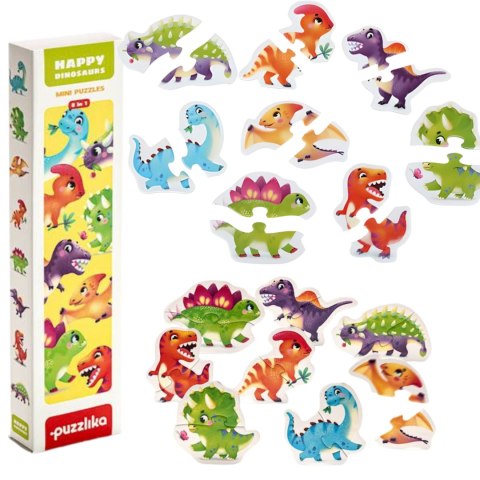 PUZZLE ZESTAW DO UKŁADANIA DINOZAURY ZWIERZĘTA KOLOROWE ELEMENTY PUZZLE ZESTAW DO UKŁADANIA DINOZAURY ZWIERZĘTA KOLOROWE ELEMENTY