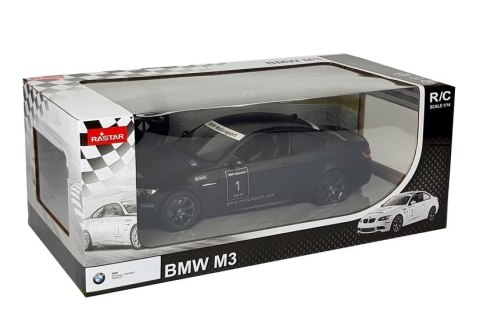 Auto R/C BMW M3 Rastar 1:14 Czarny na Pilota Auto R/C BMW M3 Rastar 1:14 Czarny na Pilota