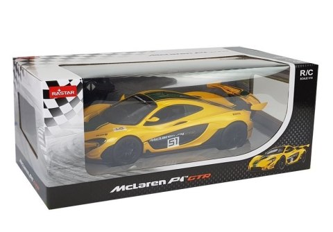 Auto R/C McLaren P1 GTR Rastar 1:14 Żółte na pilota Auto R/C McLaren P1 GTR Rastar 1:14 Żółte na pilota