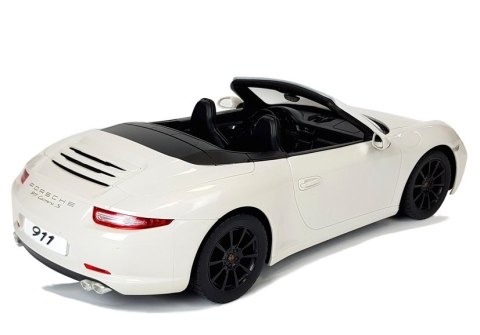 Auto R/C Porsche 911 Carrera S Rastar 1:12 Białe Auto R/C Porsche 911 Carrera S Rastar 1:12 Białe