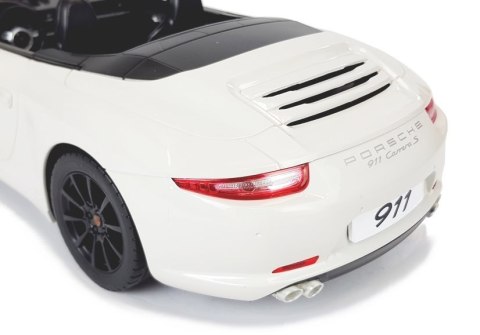 Auto R/C Porsche 911 Carrera S Rastar 1:12 Białe Auto R/C Porsche 911 Carrera S Rastar 1:12 Białe