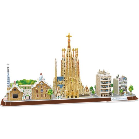CUBIC FUN PUZZLE 3D CITY LINE BARCELONA- MC256H CUBIC FUN PUZZLE 3D CITY LINE BARCELONA- MC256H