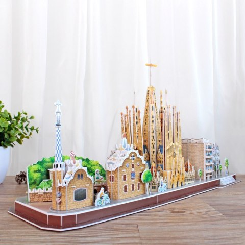 CUBIC FUN PUZZLE 3D CITY LINE BARCELONA- MC256H CUBIC FUN PUZZLE 3D CITY LINE BARCELONA- MC256H