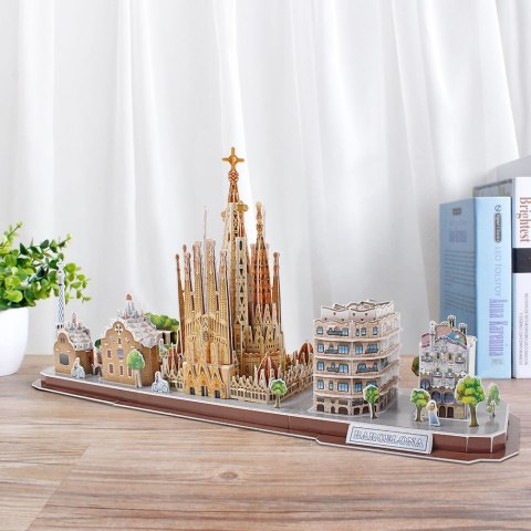 CUBIC FUN PUZZLE 3D CITY LINE BARCELONA- MC256H CUBIC FUN PUZZLE 3D CITY LINE BARCELONA- MC256H