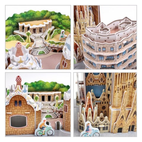 CUBIC FUN PUZZLE 3D CITY LINE BARCELONA- MC256H CUBIC FUN PUZZLE 3D CITY LINE BARCELONA- MC256H