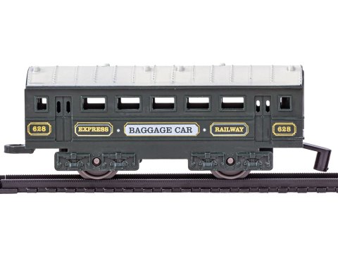 Elektryczna Kolejka Lokomotywa - Parowóz + 5 Wagonów Elektryczna Kolejka Lokomotywa - Parowóz + 5 Wagonów