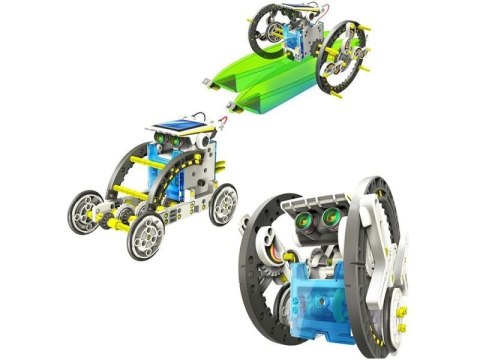 Pojazdy, roboty Solarne 14w1. Konstruktor robotów. Pojazdy, roboty Solarne 14w1. Konstruktor robotów.