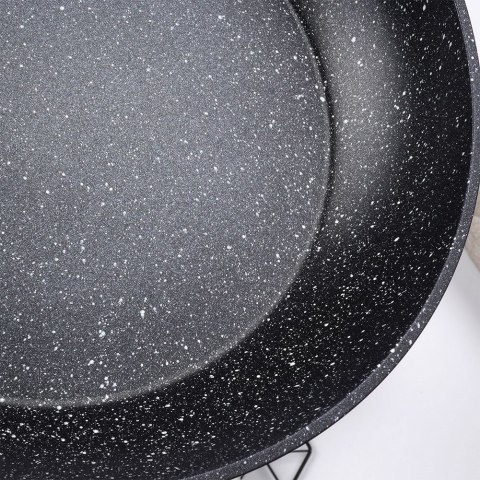 ZESTAW 3 PATELNI GRANITOWYCH BLACK&WOOD 20/24/28 cm 199011 ZESTAW 3 PATELNI GRANITOWYCH BLACK&WOOD 20/24/28 cm 199011