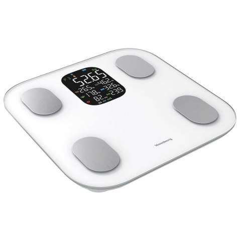 ANALITYCZNA WAGA ŁAZIENKOWA SMART IOS ANDROID KLAUSBERG KB-7855 ANALITYCZNA WAGA ŁAZIENKOWA SMART IOS ANDROID KLAUSBERG KB-7855
