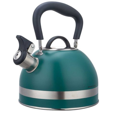 CZAJNIK 1,8L Z GWIZDKIEM KINGHOFF KH-1855 zielony CZAJNIK 1,8L Z GWIZDKIEM KINGHOFF KH-1855 zielony