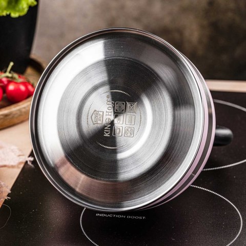 CZAJNIK 1,8L Z GWIZDKIEM KINGHOFF KH-1856 różowy CZAJNIK 1,8L Z GWIZDKIEM KINGHOFF KH-1856 różowy