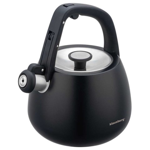 CZAJNIK STALOWY Z GWIZDKIEM 2,5L KLAUSBERG KB-7774 CZAJNIK STALOWY Z GWIZDKIEM 2,5L KLAUSBERG KB-7774