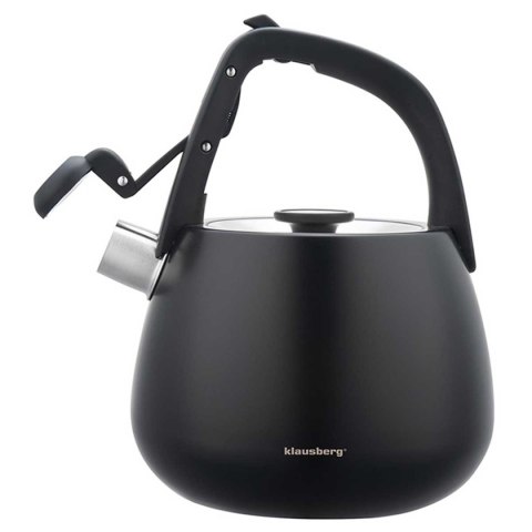 CZAJNIK STALOWY Z GWIZDKIEM 2,5L KLAUSBERG KB-7774 CZAJNIK STALOWY Z GWIZDKIEM 2,5L KLAUSBERG KB-7774