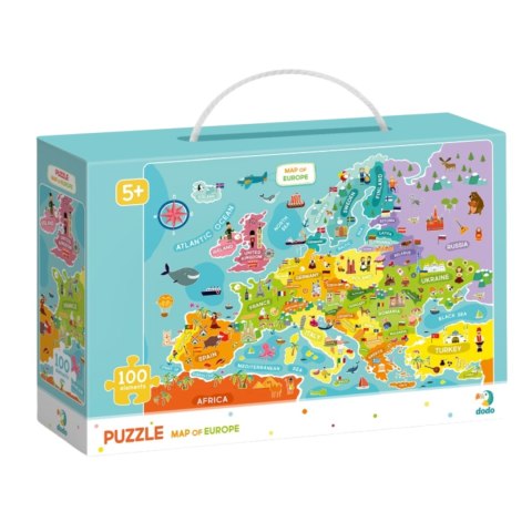 Puzzle Mapa Europy 0124 Puzzle Mapa Europy 0124