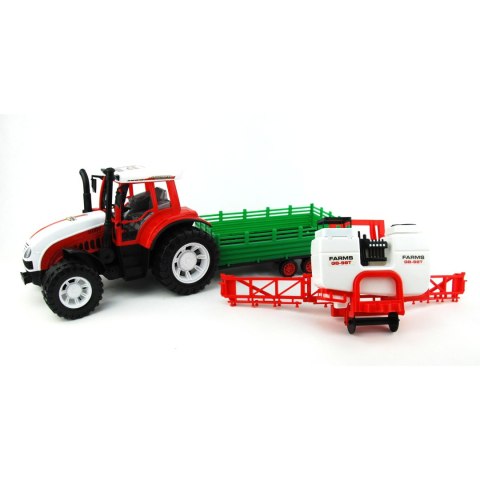 TRAKTOR Z PRZYCZEPĄ POD KLOSZEM TRAKTOR Z PRZYCZEPĄ POD KLOSZEM
