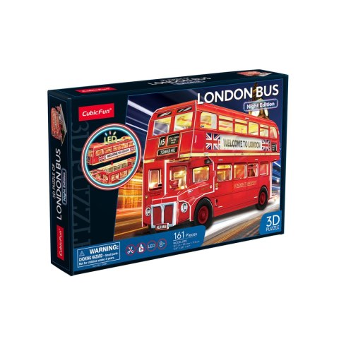 CUBIC FUN PUZZLE 3D LONDYŃSKI AUTOBUS CUBIC FUN PUZZLE 3D LONDYŃSKI AUTOBUS