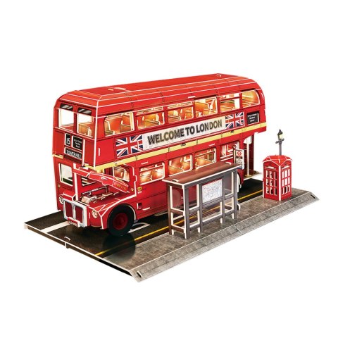 CUBIC FUN PUZZLE 3D LONDYŃSKI AUTOBUS CUBIC FUN PUZZLE 3D LONDYŃSKI AUTOBUS