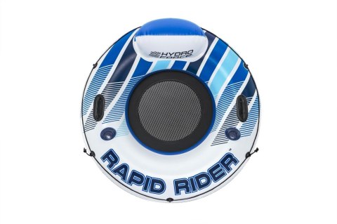 Dmuchany Materac do pływania Rapid Rider BESTWAY 135cm + Oparcie + Siateczkowe dno + Miejsca na napoje + Uchwyty Dmuchany Materac do pływania Rapid Rider BESTWAY 135cm + Oparcie + Siateczkowe dno + Miejsca na napoje + Uchwyty
