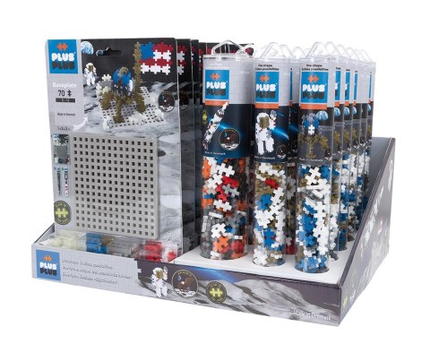 PLUS-PLUS TUBY DISPLAY TUBY KOSMOS- 16 TUB I 10 PODSTAWEK PLUS-PLUS TUBY DISPLAY TUBY KOSMOS- 16 TUB I 10 PODSTAWEK