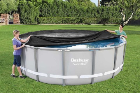 Pokrywa 493cm na Basen stelażowy i panelowy Hydrium 460-488cm/15-16FT BESTWAY Pokrywa 493cm na Basen stelażowy i panelowy Hydrium 460-488cm/15-16FT BESTWAY