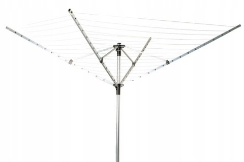 Suszarka ogrodowa na pranie 60 m powierzchni suszenia + świder do montażu ModernHome Suszarka ogrodowa na pranie 60 m powierzchni suszenia + świder do montażu ModernHome