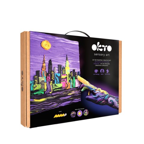 Zestaw kreatywny #Nowy Jork Skyline 30*40cm 10040 Zestaw kreatywny #Nowy Jork Skyline 30*40cm 10040