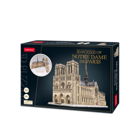 CUBIC FUN PUZZLE 3D NOTRE DAME DE PARIS- MC260H CUBIC FUN PUZZLE 3D NOTRE DAME DE PARIS- MC260H