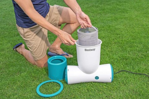 Filtrująca Pompa basenowa ze Skimmerem Skimatic FlowClear 3974l/h BESTWAY + Filtr wymienny Filtrująca Pompa basenowa ze Skimmerem Skimatic FlowClear 3974l/h BESTWAY + Filtr wymienny